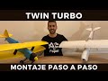 Twin Turbo - Montaje Paso a Paso con Planos | Biplano RC de Aeromodelismo