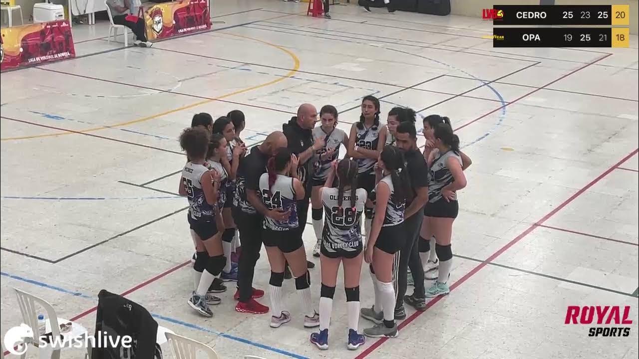 LIGA GOODYEAR DE VOLEIBOL MENORES - Semifinal Fem. - Club Cedro Vs Opa ...