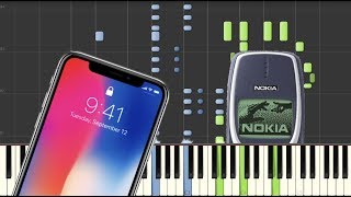 Cell Phone Music -  Medley of Ringtones (Piano Synthesia) | Anifuse