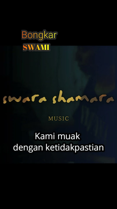 Hoi! hentikan hentikan jangan diteruskan #swami #iwanfals #bongkar #sawungjabo #setiawandjody