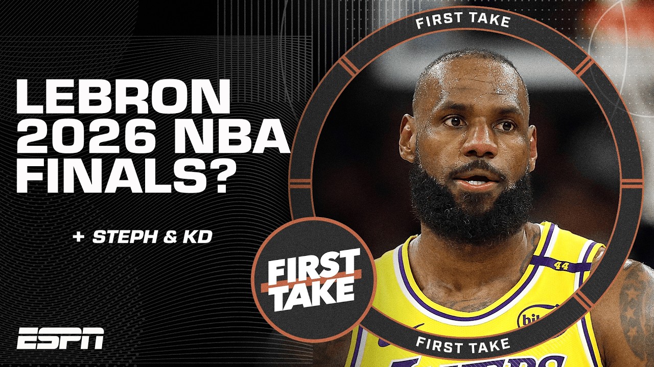 Who's most likely to make the NBA Finals next season: LeBron, KD or Curry? 🤔 | First Take