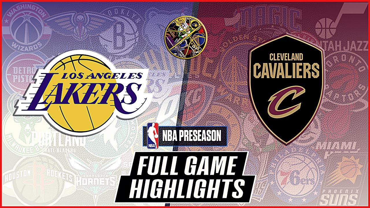 LAKERS vs CAVALIERS | NBA Full Game Highlights | cavaliers vs lakers ...