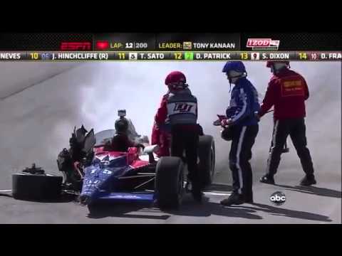 Acidente Fórmula Indy 16/10/2011 - Morte do piloto inglês Dan Wheldon.mp4