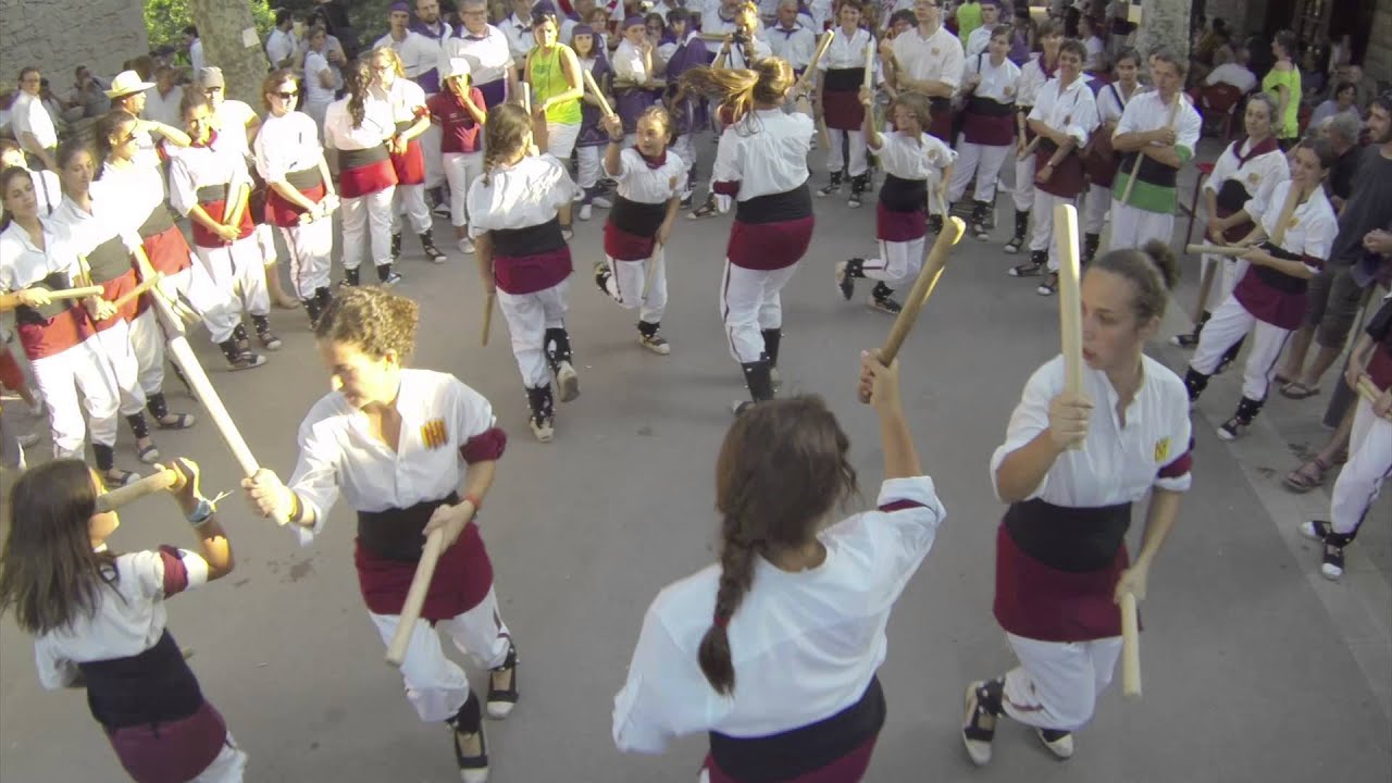 Bastoners de Sant Cugat - Trobada bastonera Prats de Lluçanès 2013