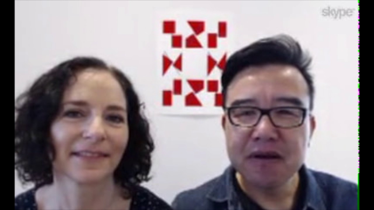 Tweetakt 2017 - Skypegesprek met kunstenaars Sarah Klein en David Kwan