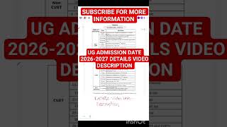 Finally UG Admission 2026-2027 Samarth Portal Open ✅ | Correction Window date Fixed ?