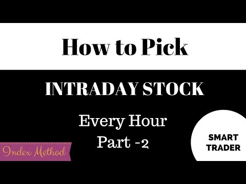 How to Pick Intraday Stock every Hour - Part 2