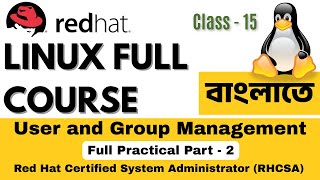 Manage Users and Group in Linux | Red Hat Linux Tutorial #linuxlearning