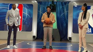 Scoot Henderson Visits NBA TV Pregame Show