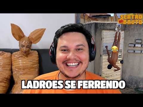 LADRÕES QUE NÃO TIVERAM SORTE E SE DERAM MAL - Reagindo Danilo Mikae - Sertão Véi Bruto