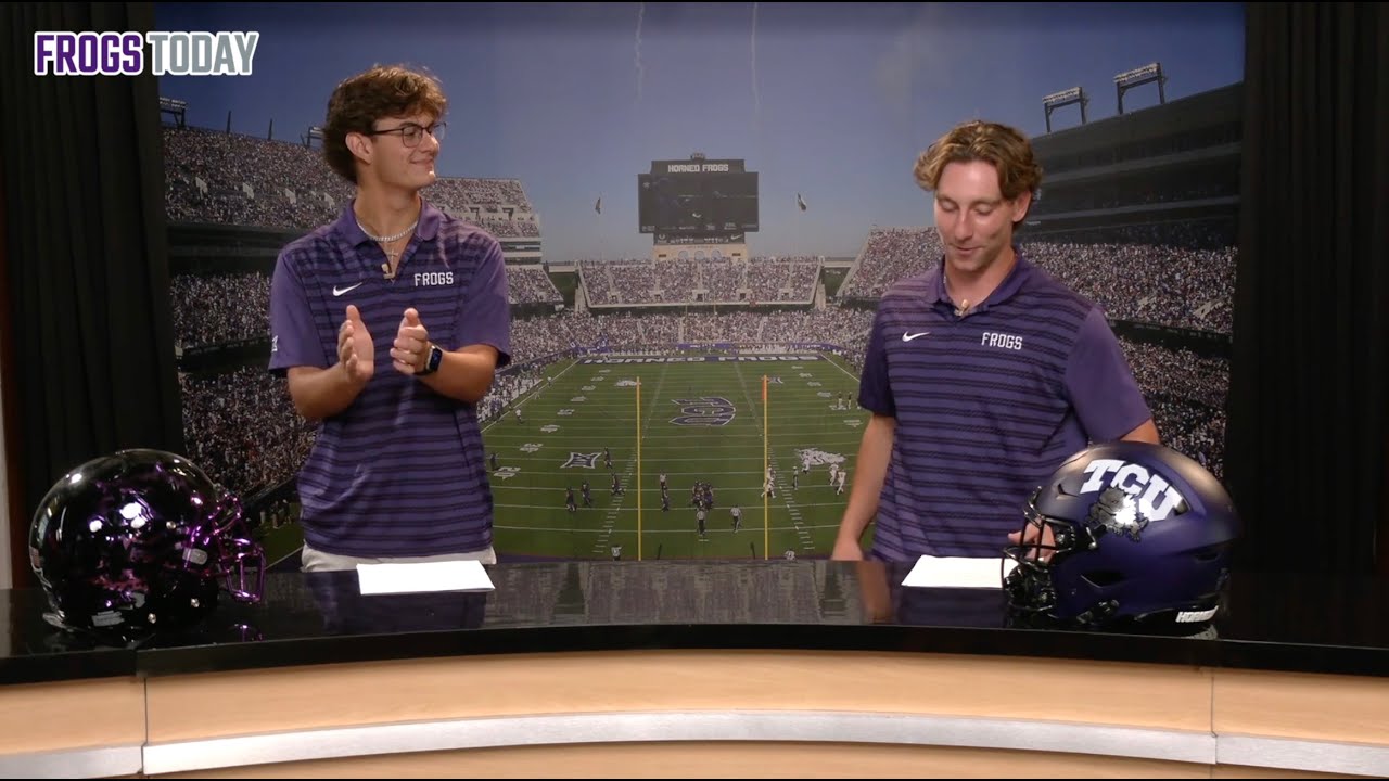 Frogs Today l Friday, August 30th l Hosted by TCU Baseball, Trey ...