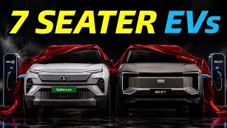 Tata Safari EV &amp; Mahindra BE.07 ⚡ 2 Big 7-Seater EVs Launching Soon! Full Details 🔥
