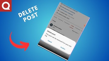 how to delete a post on quora