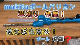 マキタポールバリカン草刈り作業　物語