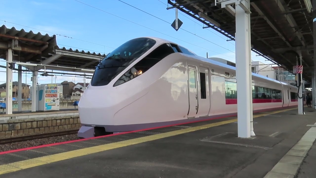 ときわ61号　石岡駅発車