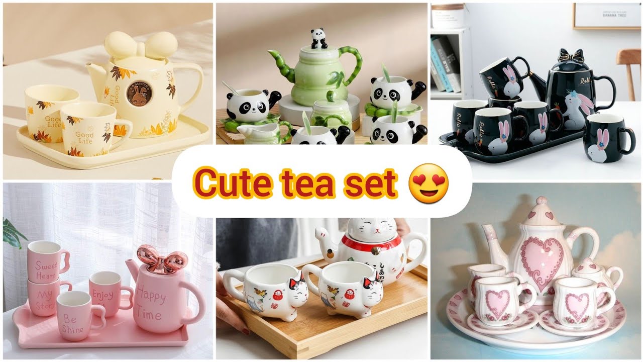 Cute tea set 😍 latest collection trending Fashion YouTube
