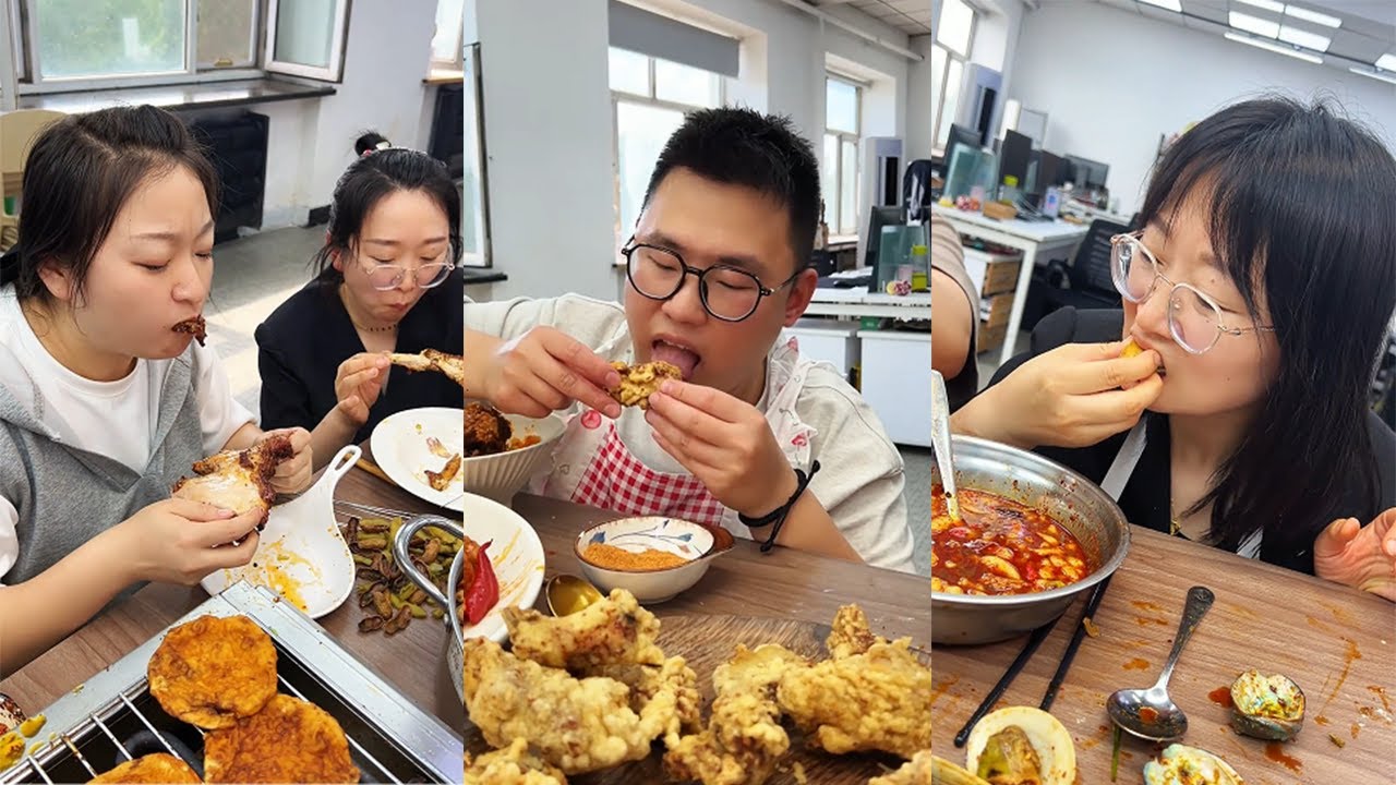 【明天誰做東】萬萬沒想到，辦公室美食會引發這些搞笑事#美食做法 #美食製作 #美食 #food #小吃