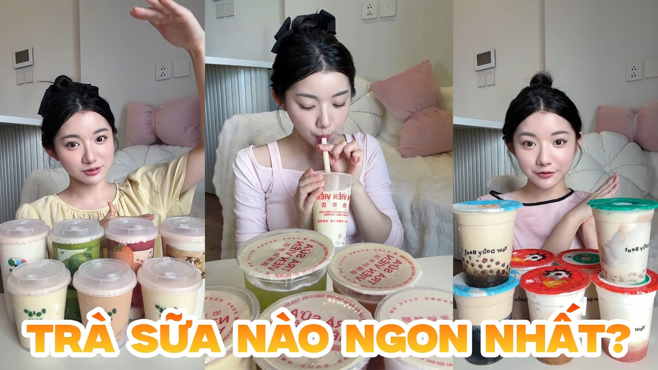 TRÀ SỮA NÀO NGON NHẤT? 👑🧋 Review Loạt Thương Hiệu Hot!