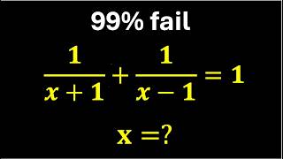 Only Smart Students Can Solve This Equation!