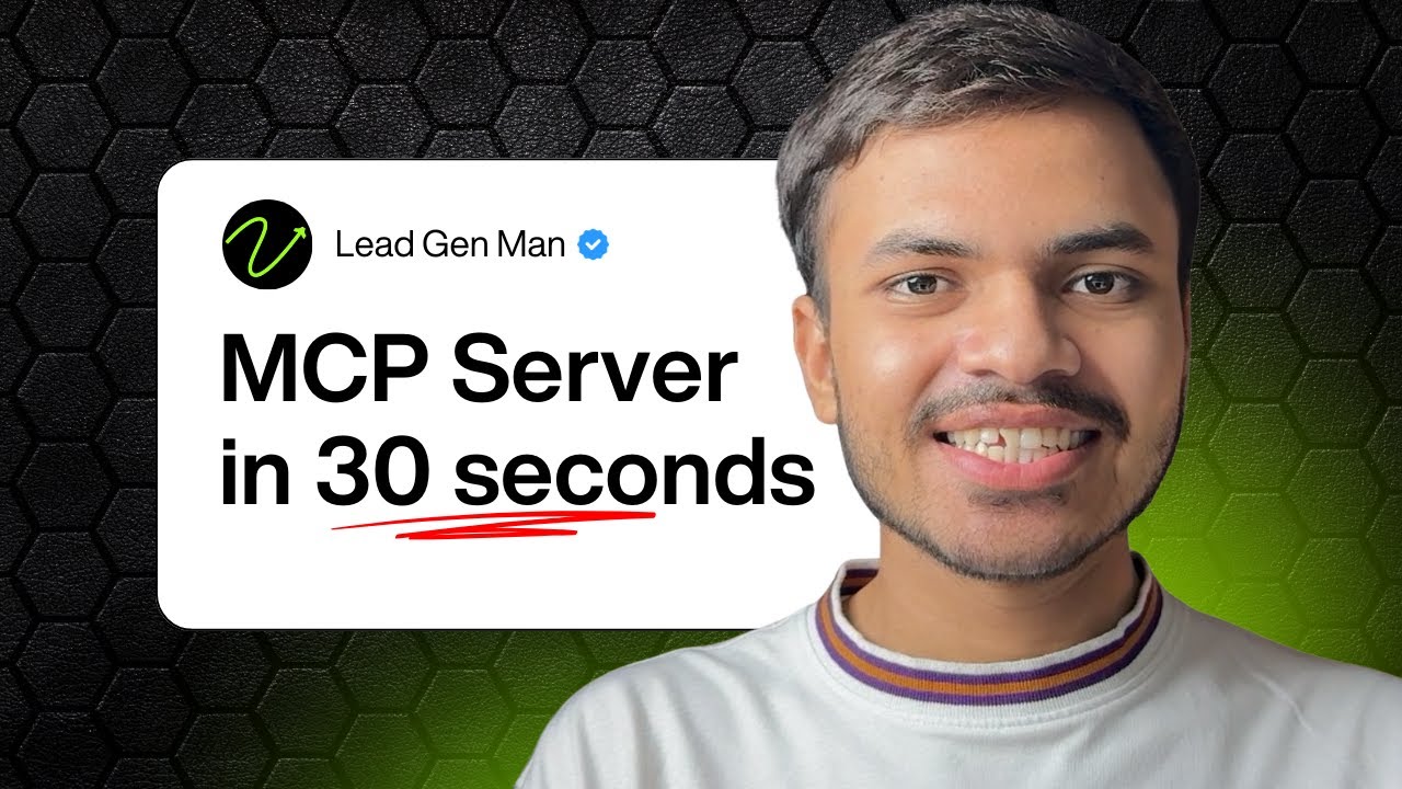 Build a MCP Server in 30 Seconds with StormMCP!