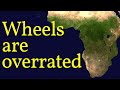 Why precolonial africa didnt have the wheel