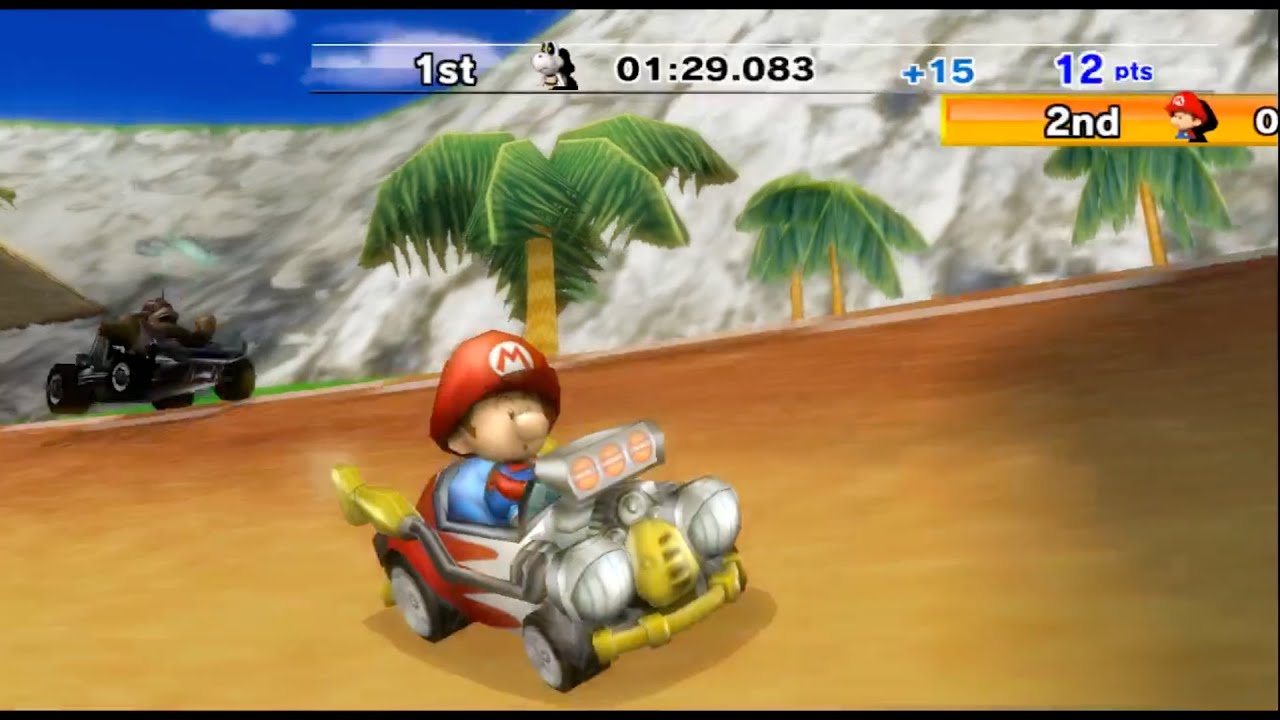 Mario Kart Wii - Baby Mario - 150cc Shell Cup - Concertoマリオ