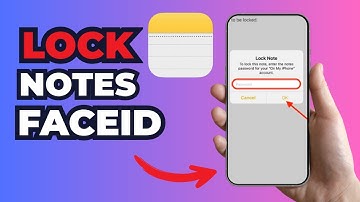 How to Lock Notes with Face ID