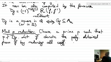 MATH 368 Galois Groups of a Palindromic Sextic (Part I)