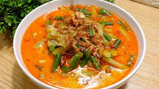 Resep Lontong Sayur Labu Siam Santan Betawi teman Ketupat - Sayur Godog - Sayur Ketupat Lebaran