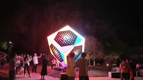 Shenzhen BestarLED Technology Co., Ltd. LED cube display application