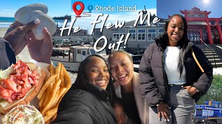 He Flew Me Out… ✈️ Rhode Island Getaway | New Beach, New Hair & New Adventures | Tonaya Content