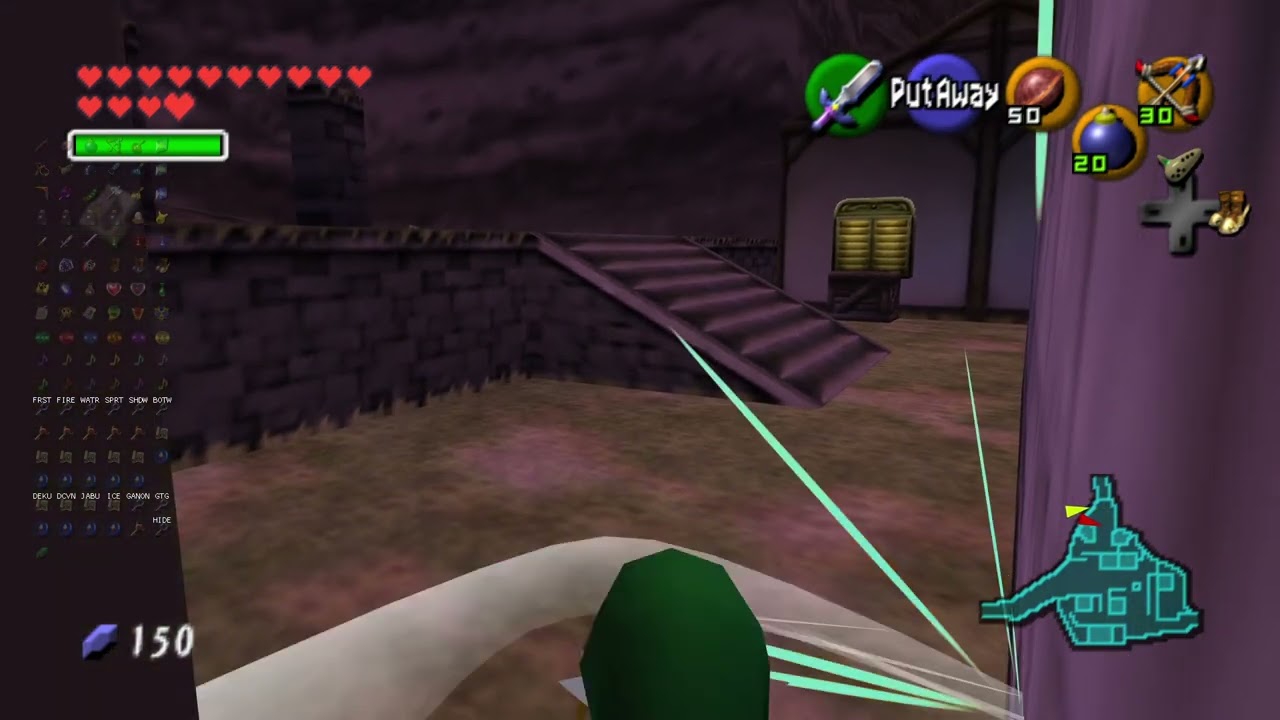 OOTR - Kakriko Village - Adult - Bazaar entry with Triple Slash Clip