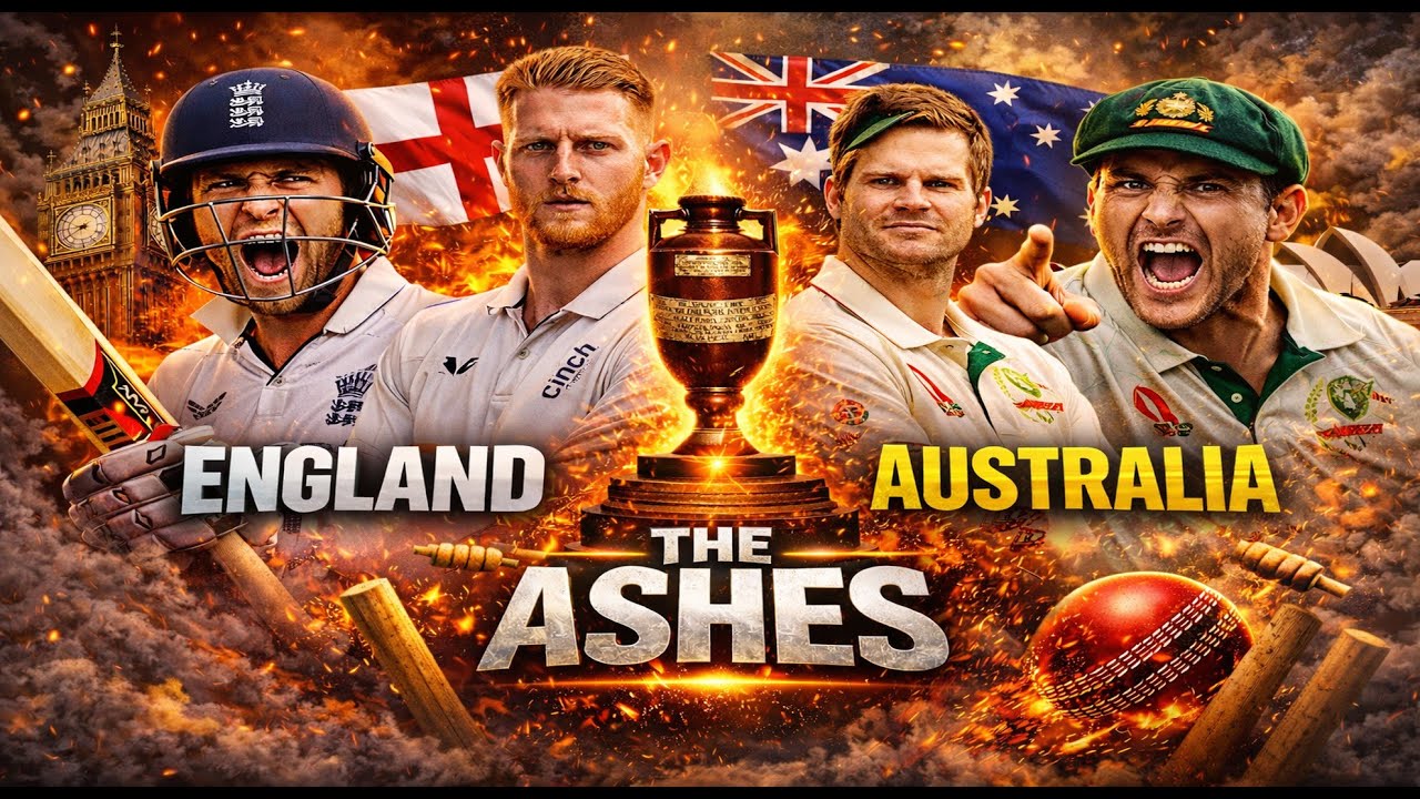 England vs Australia LIVE | The Ashes 🔥 Ben Stokes vs Steve Smith | ENG vs AUS
