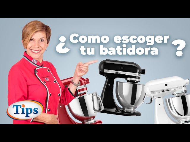 Cuál es la mejor batidora KitchenAid? Modelos, características y