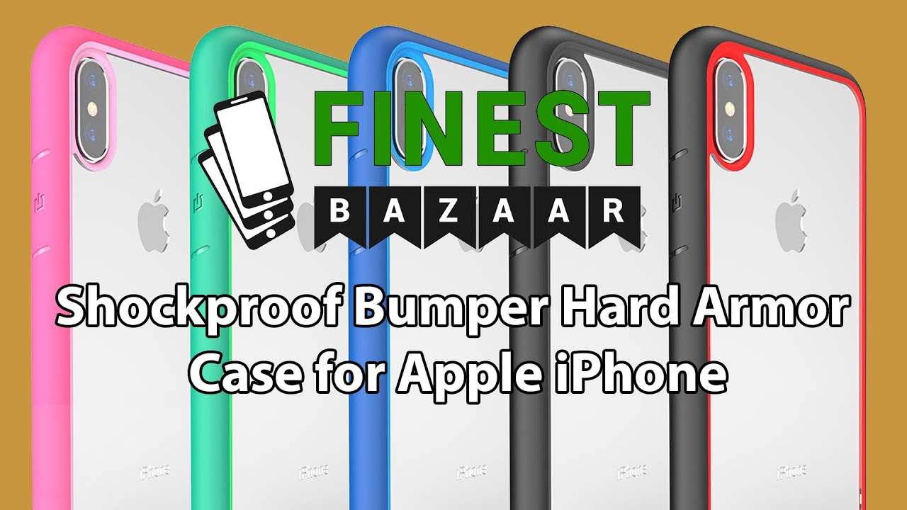 Shockproof Bumper Hard Armor Case for Apple iPhone