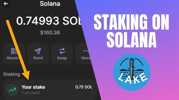 STAKE on Solana in 5 MINUTES!