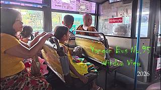 Yangon Bus No 95 Window View screenshot 2