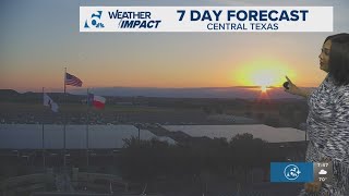 Front has arrived to slightly drop afternoon temperatures | Central Texas forecast