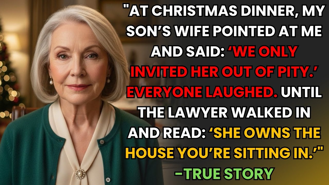 HER TRUE STORY FROM NEW YORK 👵💔‘We Only Invited Her Out of Pity,’ They Said But She Owned the House…