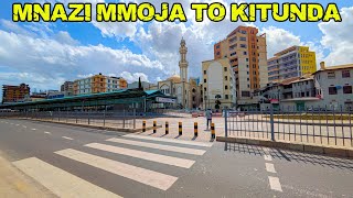 MNAZI MMOJA TO KITUNDA BY DALA DALA | See the Road Under Construction! 🚧🇹🇿