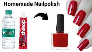 How To Make Nailpolish At Homediy Homemade Nailpolishbest Nailpolish Making Tutorial