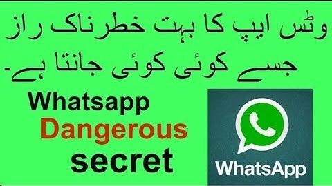 How To Secure Your Whatsapp Account With 2 Step Verification Security Feature  very simply