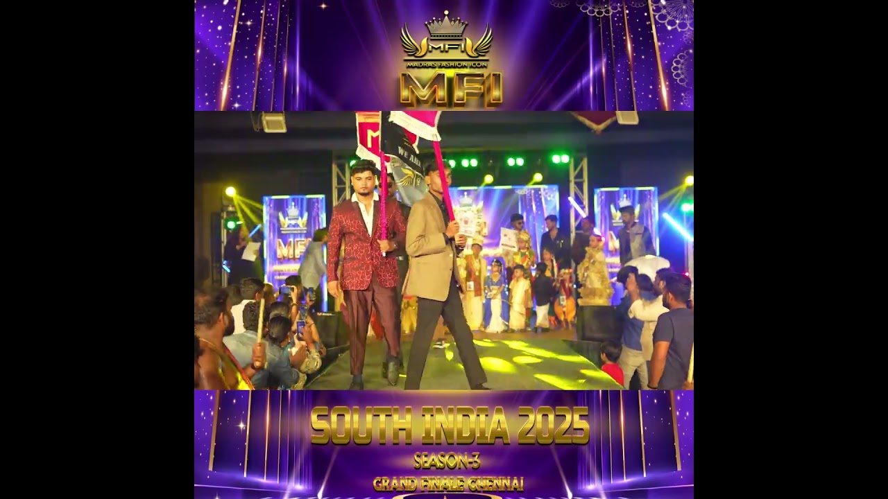 MFI South India 🇮🇳2025 Madras fashion icon 