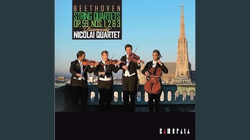 String Quartet No. 9 in C Major, Op. 59 No. 3 "Rasumowsky No. 3": III. Menuetto. Grazioso