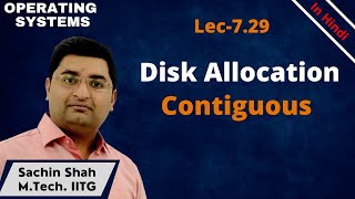 L7.29: Contiguous Disk block allocation