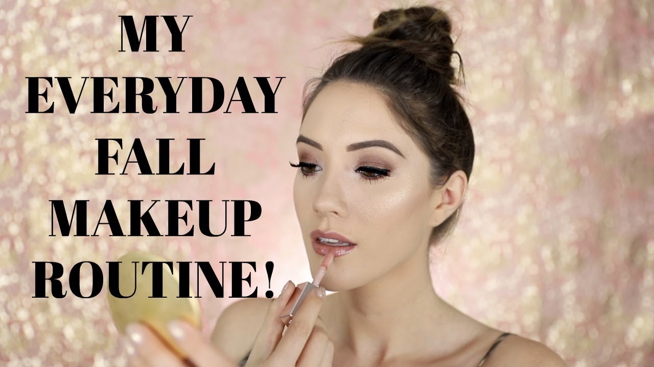 МОЙ ПОВСЕДНЕВНЫЙ ОСЕННИЙ МАКИЯЖ (МОЙ ФАБРИКОВЫЙ БРОНЗОВЫЙ SMOKEY EYE) | Блэр Фаулер
