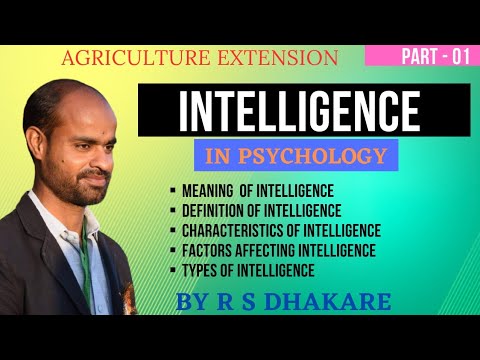 Intelligence in Hindi | बुद्धिमत्ता | Types of Intelligence ...