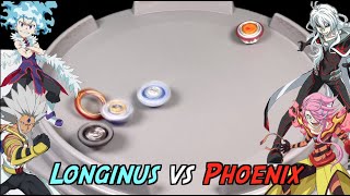 Beyblade Burst Real&Fake MatchㅣLonginus vs Phoenixㅣ베이블레이드 버스트 찐&짭 롱기누스 vs 피닉스 스페셜 매치