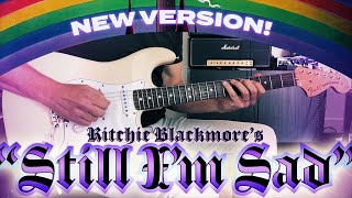 Rainbow - Still I'm Sad Guitar Cover - Now With Original Backing Track! - Marshall Major 200W Build