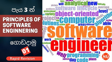 Principles of SE Rapid Revision Kuppi 01|NSJ Online Academy